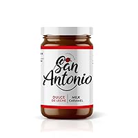 San Antonio Dulce De Leche, Gluten Free, Milk Caramel Sauce | No Added Preservatives | Milk Caramel Spread for Ice Cream, Desserts, Coffee, Pancakes & More-15 oz