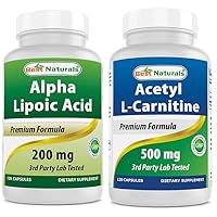 Alpha Lipoic Acid 200 Mg & Acetyl L-Carnitine 500 Mg