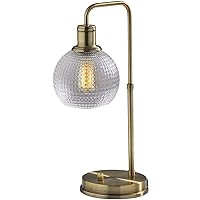 Adesso Home SL3711-21 Transitional Table Lamp from Barnett Collection in Brass - Antique Finish, 10.50 inches, Bronze