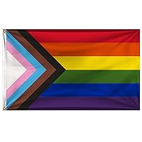 Lesbian Gay Bisexual Transgender Rainbow Flag LGBT Banners Large Pride Flags New 