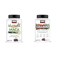 Force Factor Maca Root and Collagen Soft Chews Bundle with 60 Maca and 60 Collagen Chews