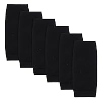 3 Pairs Forearm Tattoo Cover Up Sleeves Tattoo Cover Up Sleeve Forearm Tattoo Cover Up Compression Sleeves Tattoo Cover Sleeve (8.2 inch, Black)