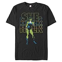 Marvel Big & Tall Classic She Hulk Men's Tops Short Sleeve Tee Shirt