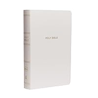 NKJV, Gift and Award Bible, Leather-Look, White, Red Letter, Comfort Print: Holy Bible, New King James Version NKJV, Gift and Award Bible, Leather-Look, White, Red Letter, Comfort Print: Holy Bible, New King James Version Imitation Leather Hardcover Audible Audiobook Paperback Audio CD Plastic Comb