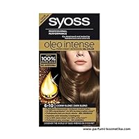 Syoss Oleo Intense Hair Color Dye 100% Pure Oils 0% Amonia 6-10 Dark Blond