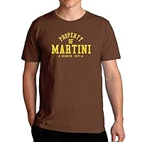 Property of Martini Drunken Department T-Shirt