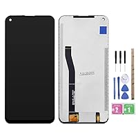 LCD Display + Outer Glass Touch Screen Digitizer Full Assembly Replacement for Oukitel C17 Pro Black
