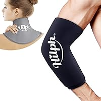 Hilph Elbow Ice Sleeve for Tendonitis and Cervical Ice Pack for Neck Pain Relief