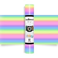 TECKWRAP Holographic Vinyl Glossy Candy Color Adhesive Vinyl for Craft Cutter 12