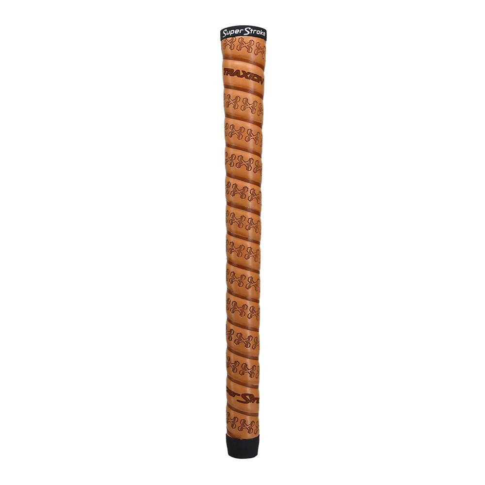 SuperStroke Traxion Wrap Gold Club Grip | Advanced Surface Texture That Improves Feedback and Tack | Extreme Grip Provides Stability and Feedback | Transfer Speed More Effectively