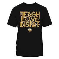 FanPrint UMBC Retrievers - Teach Love Inspire - Graphic Design Gift T-Shirt