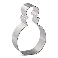 Perfume Bottle Cookie Cutter 3.75 Inch - Made in the USA – Foose Cookie Cutters Tin Plated Steel Perfume Bottle Cookie Mold
