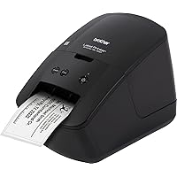 Brother QL-600 Economic Desktop Label Printer, Black - Wired USB Connectivity - up to 2.4