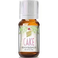Good Essential – Professional Cake Fragrance Oil 10ml for Diffuser, Candles, Soaps, Lotions, Perfume 0.33 fl oz