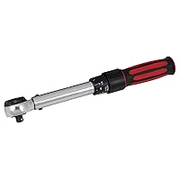 Performance Tool M197 3/8-Inch Drive Torque Wrench 250 inch/lb. - Dual Scale, Audible Click, Precision Ratchet