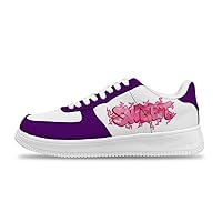 Popular Graffiti (11),Purple 11 Air Force Customized Shoes Men's Shoes Women's Shoes Fashion Sports Shoes Cool Animation Sneakers