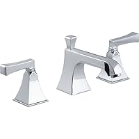 KOHLER 454-4V-CP Memoirs Stately Bathroom Sink Faucet, Polished Chrome