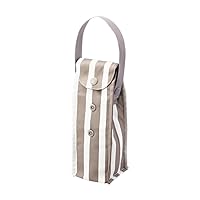 Combi Baby Bottle Pouch, Striped Gray