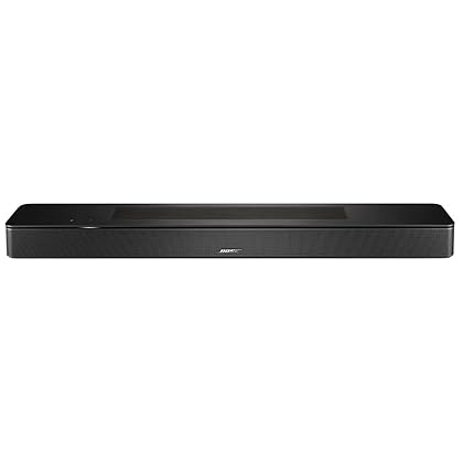 Bose Smart Soundbar 600, Black Bundle with Wireless Surround Speakers (Pair), Bass Module 500