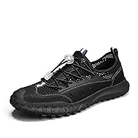 Men's and Women's Breathable Water Shoes, Lightweight and Quick-Drying Hiking and Trail Running Shoes with EVA Lining and Rubber Toe Protection