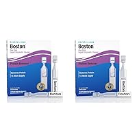 Boston One Step Liquid Enzymatic Cleaner, Protein Remover, 0.01 Fl Oz (1 Box of 15 Dispensers) (Pack of 2)