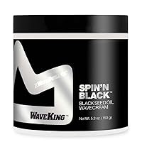 x Wavebuilder Spin'n Black Black Seed Oil Wave Cream