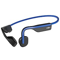 SHOKZ (AfterShokz OpenMove - Open-Ear Bluetooth Sport Headphones - Bone Conduction Wireless Earphones - Sweatproof for Running and Workouts, with Sticker Pack