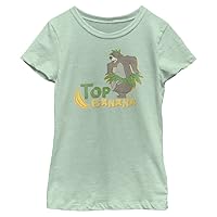Jungle Book Top Banana-Dsjb0001dsc Girls Short Sleeve Tee Shirt