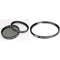 Tiffen 58mm Photo Twin Pack UV and Circular Polarizer Filters