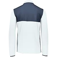 Holloway Youth Weld Hybrid Pullover M White/Carbon