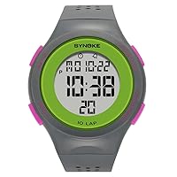 Watch Outdoor Sports Watch for Men Women Waterproof Fitness Sports Watches Timing Function Alarm Clock Waterproof 50M Digital Watch Military Clock
