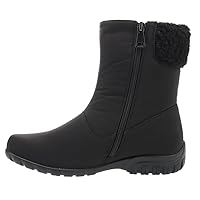 Propet Womens Dani Mid Snow Casual Boots Mid Calf - Black