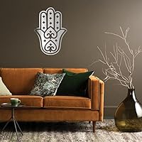 Hamsa,KHOMSA,by MAGO OF CARTHAGE,Tunisia -Hamsa Wall Art Hamsa Wall Decal North African Art