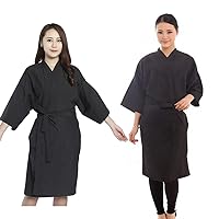 PERFEHAIR Salon Client Gown- Kimono Style, Thick & Thin