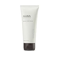 AHAVA Dead Sea Water Mineral Hand Cream - Hand Moisturizer For Dry Cracked Hands, Light & Fast Absorbing, Enriched with Exclusive blend Osmoter, Smoothing Witch Hazel & Soothing Allantoin