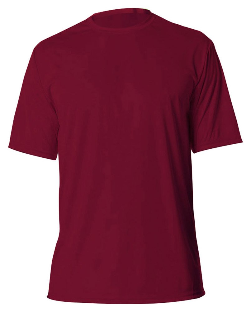 A4 Adult Cooling Performance T-Shirt, Cardinal, X-Large