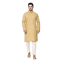 Kurta Pajama Set For Men's (Dark Beige (42))