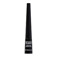 Revlon Liquid Eyeliner, ColorStay Eye Makeup, Waterproof, Smudgeproof, Longwearing with Ultra-Fine Tip, 251 Blackest Black, 0.08 Fl Oz (Pack of 1)