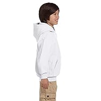 Hanes ComfortBlend EcoSmart Youth Pullover Hoodie White