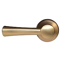 Korky 6094BP StrongARM Tank Lever, Universal to Fit Front Angled Side Left and Right Mount Toilets, Brushed Gold, Simple Style