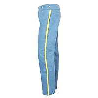 Civil War US Officer's Men '0.5' inch Trim Trouser-Wool Pants | 50.5 Yellow