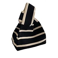 [NANYONGYU] Knit Bag, Knit Handbag, Eco Bag, Sub Bag, Women's Knit Tote Bag, Knitting Shoulder Bag, Knit Cute Bag, Casual Tote Bag