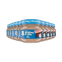 Gerber Baby Foods 2nd Foods Meat, Beef & Gravy, Mealtime for Baby, 2.5 Ounce Jar (Pack of 10)