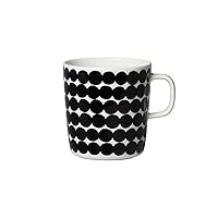 MARIMEKKO - Räsymatto Stoneware Mug (Black/White)