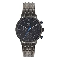 Adidas Stainless Steel Gunmetal Bracelet Watch (Model: AOSY220172I)