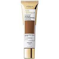 L'Oreal Paris Age Perfect Radiant Serum Foundation with SPF 50, Deep Cool, 1 Ounce