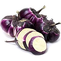 Barbarella Eggplant Seeds for Planting, 20+ Seeds Per Packet, (Isla's Garden Seeds), Non GMO & Heirloom Seeds, Botanical Name: Solanum melongena, Packaged for 2024 Growing Season