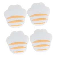 4pcs Table Corner Protector Corner Protectors Table Protection Guard Safety Bumper Baby Proofing Bumper Bumpers Cartoon Furniture Guard Silica Gel Tape White Anti-Collision Child
