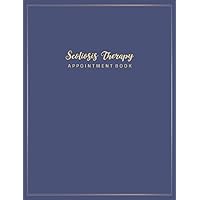 Scoliosis Therapy Appointment Book: Undated 12-Month Reservation Calendar Planner and Client Data Organizer: Customer Contact Information Address Book and Tracker of Services Rendered