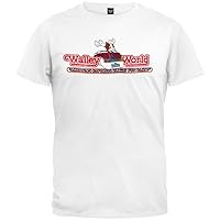 National Lampoon Vacation - Walley World Roller Coaster Soft T-Shirt - 2X-Large White
